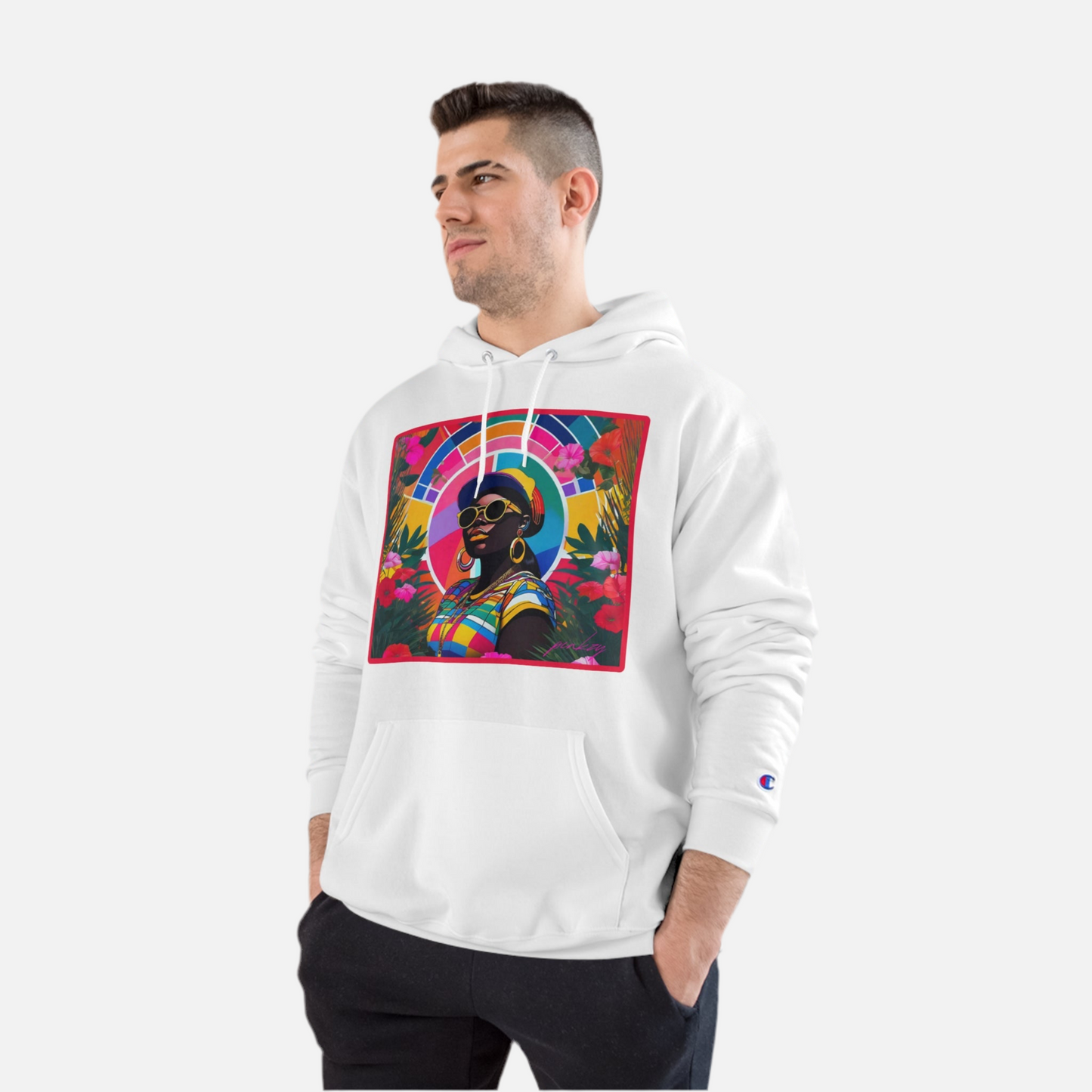 Lady at Sunset Hoodie